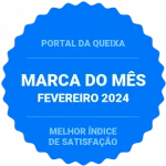 Marca do mês de fevereiro 2024_Portal da Queixa