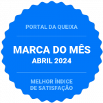 Selo de marca do mês de abril 2024