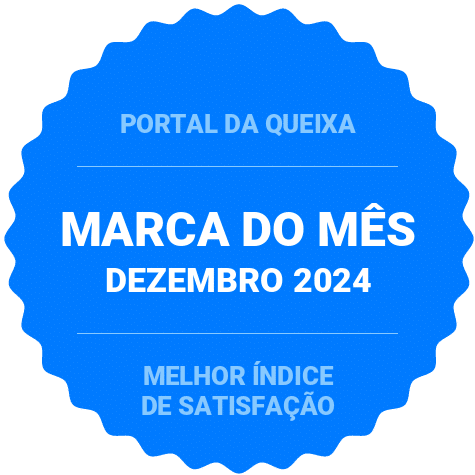 Selo Marca do Mês - Portal da queixa