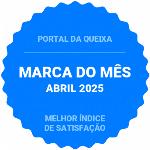 Selo marca do mês atribuido pelo Portal da Queixa